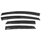  Window Visor Compatible With 2010-2015 Prius  Mug Acrylic Smoke Tinted   Semi 