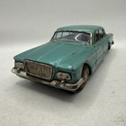 Vintage Bandai Tin Friction 1961 Blue Plymouth Valiant Japan - 8 1 4  Long