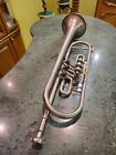 Wind Trumpet Cornet Musical Instrument Factory Leningrad Soviet Union 1976