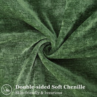 Spring Couch Throw Pillow Covers 20x20 Set Of 2  Decorative Soft Chenille Pillow