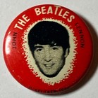 Vintage 1964 Original The Beatles Pinback Buttons     Set Of Eight Green Duck Co 