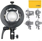 S2 Speedlite Bracket S-type Bracket Bowens Mount Holder For  V1 V1pro V100 Ad200