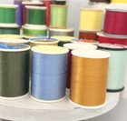 Lot 45  Vintage   Modern Sewing Thread Spools Gutermann Coats Clark Talon Mixed