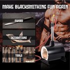 Forge Furnace With Single Burners  Extensive Capacity  Oval Propane Forges