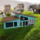 Devonshire Mid Century Modern House 1960s 1 48 O Scale Built Building