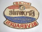 Vintage Atlas Beverage Brownie Root Beer Cloth Back Patch