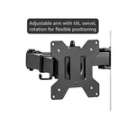 Vivo Dual Monitor Desk Mount  Holds 2 Computer Screens Up To 30 Inches And 22lbs