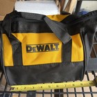 Lot Of 10- Dewalt 9  X 9  X 8  Small Canvas Tool Bag  10 Bags