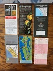 Lot Of 6 Vintage 1980s Seattle Washington State Travel Brochures Space Needle Wa