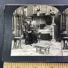 Optometrist Medical Eye Strength Training Stereoview Antique C1920s X1854