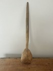 Vintage Wooden Spoon Scoop Ladle Handle Hand Carved Country Folk Primitive  20    