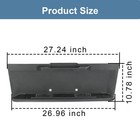Rear Tailgate License Plate Cover Handle Bracket Fit For 2003 - 2005 Hummer H2