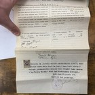 1931 Polish Immigrant Legal Document Estate Power Of Attorney Pittsburgh Pa