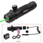 Tactical Green Dot Laser Sight Hunting Rifle Scope W  Rail   Barrel Mounts