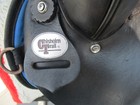 15   Sq Bars Chisholm Trail Leather cordura Western Trail Saddle W Flag Pad Usa