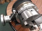8  Precision Horizontal   Vertical Rotary Table W  3jaw Chuck   Index Plates