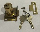 Yale Cabinet Drawer Lock With Keys Vintage
