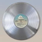 Barry Manilow  barry   Gold Lp Record Wall Art