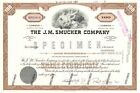 J m  Smucker Co  - Specimen Stock Certficate - Specimen Stocks   Bonds