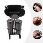 Backwash Shampoo Bowl Basin Sink Unit Rolling Beauty Spa Salon Hair Wash Station