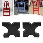 2pcs H-shape Hydraulic Press Plate Shop Press Plate 44092 45 Lbs 70547 92 Lbs