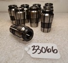 Lot Of Nine Af128 3 4 Inch Series Acura Flex Collet 19 32 Inch Size  inv 33066 