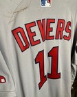 Rafael Devers Game Used Jersey Home Run Photo Matched Mlb Holo Red Sox