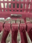 Wm Rogers International Silverplate Flatware 1825 Set 59 Pieces Box  Exc Cond 