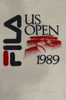 Vintage 1989 Us Open Fila Tennis T Shirt White Mens M Usa