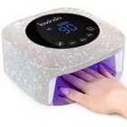 Cordless Uv Led Nail Lamp - 54w Gel Nail Dryer  4 Timer Settings  Touch Display 