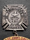 1915 Knights Templar Kennebunk  st Johns Day  St  Amand   Oriental Medal B235