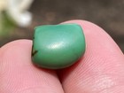 Rare Antique Very Old Tibetan Turquoise Bead - Beautiful Worn Patina 