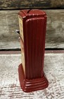 Atlantic Hi-arc Gasoline Red Mini Gas Pump 6 5    Tall Metal Penny Coin Bank