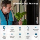 Arlo Video Doorbell 2k 2nd Gen Wired wireless 2-way Audio Night Vision
