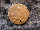 Old World Token Coin Bank Of Upper Canada Half Penny 1854 Kmtn2 St  George 591