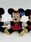 Vintage Minnie Mouse Disneyland Walt Disney World 7 Inch Stuffed Plush Polka Dot
