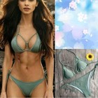 Women Push-up Padded Bikini Set Brazilian Swimsuit Swimwear Bathing Bra Briefs