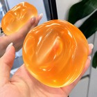 Squishy Squeeze Stress Ball Soft Sensory Fidget Toy For Kids Adults Pink Purple