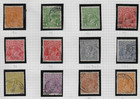 Australia 1926-31  Album Page 20  Sg96-132 King George V  heads   Fine Used