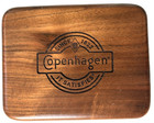 Vtg Copenhagen Since 1822 Logo Tobacco Snuff 6x4 25 Lidded Wood Box Rare