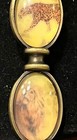 Vintage Magnifying Glass Handheld Brass Decor Jungle Animal Handle 6 5  Long