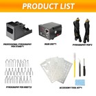 Digital Pyrography Wood Burning Kit Dual Pen Professional Wood Burner Tool