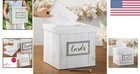 Sturdy Decorative Wedding Card Box - Rustic Wood Finish For Memorable Days