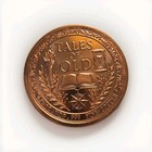 1 Troy Ounce 999 Fine Copper Round  Tales Of Old Series  Coin For The Ferryman 