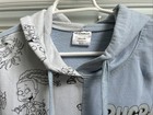 Rugrats Ta-da Split Graphic Pullover Hoodie Light Blue Junior   s Size Xxl  19 