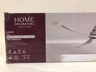 Home Decorators Levanto 52 In  Indoor outdoor Brushed Nickel Ceiling Fan Sealed