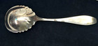 Sterling Silver Scalloped Serving Spoon 8 1 2  Whiting Lily 60 Grams  925 Au