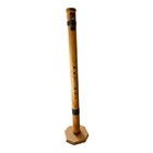 High Spirits Native American Indian Wooden Flute In Bass G  W  Stand