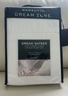 New Wamsutta Dream Zone Sateen White 400 Tc 4 Piece Cotton Queen Sheet Set