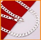 Stunning 925 Sterling Silver Filled 4mm Classic Curb Necklace Chain Wholesale